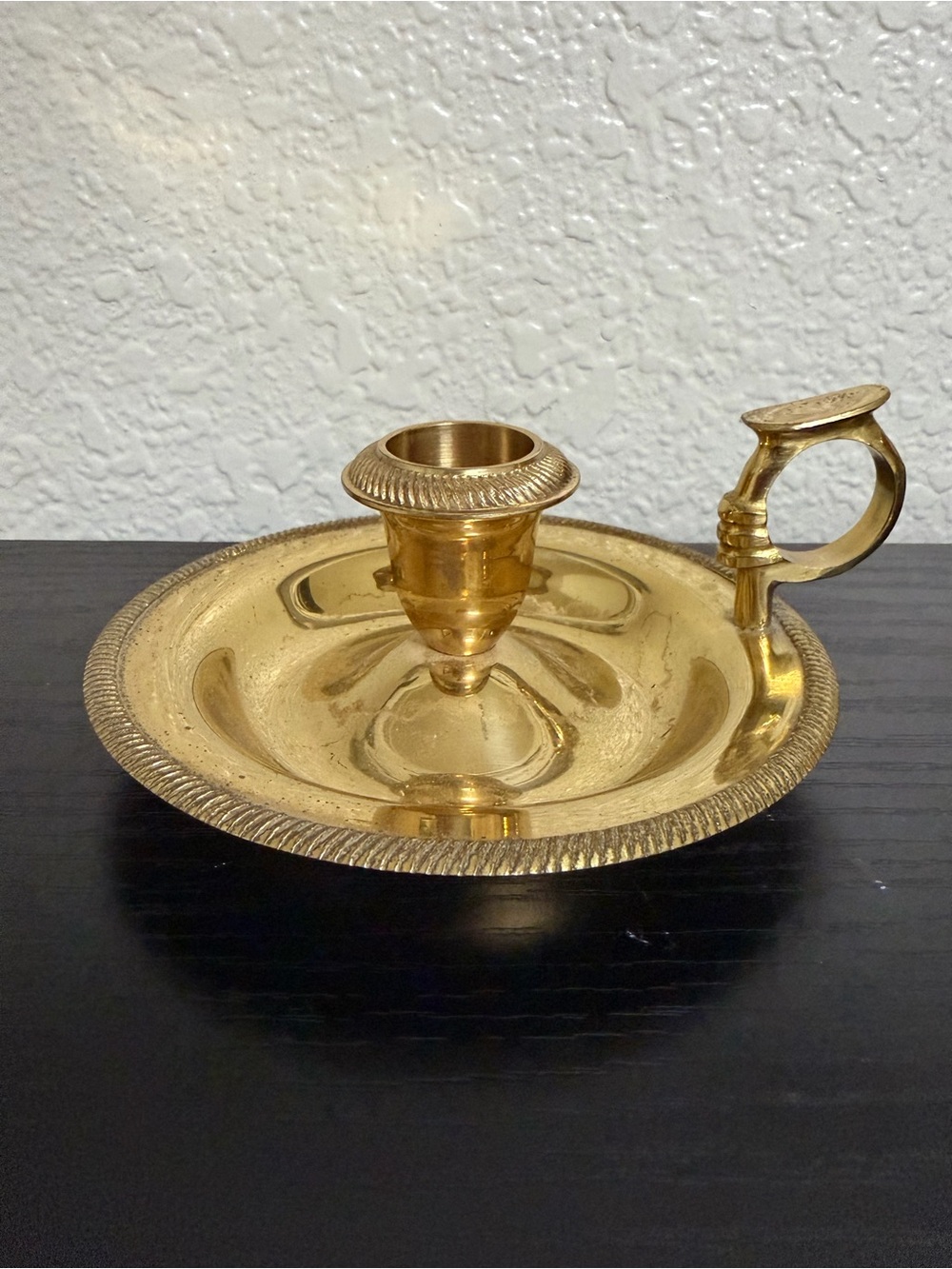 Brass Chamberstick Candle Holder
